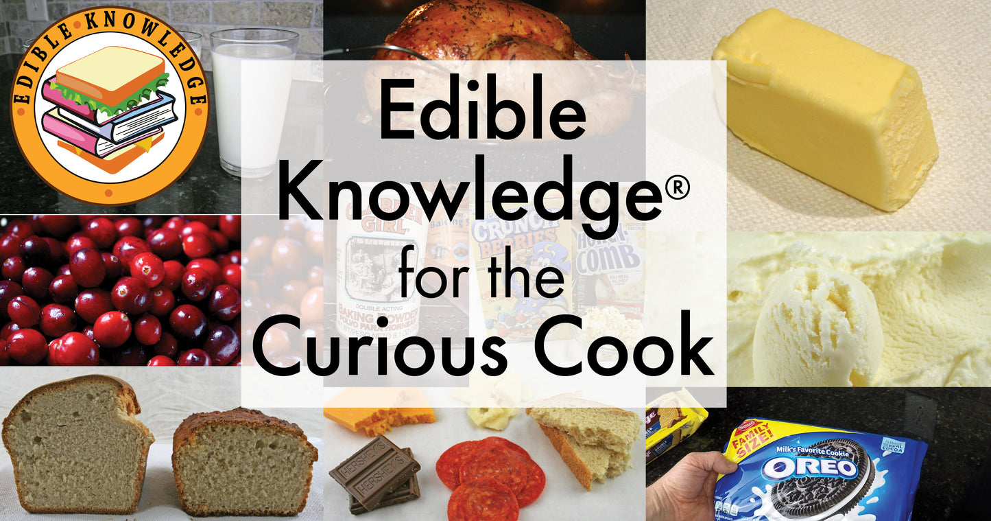 Edible Knowledge for the Curious Cook: 12 Months Access (No subscription)